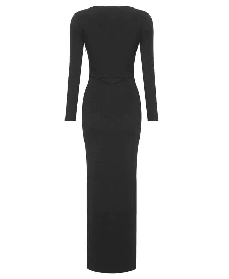KALISTA Sexy Cut Out Maxi Bandage Dress