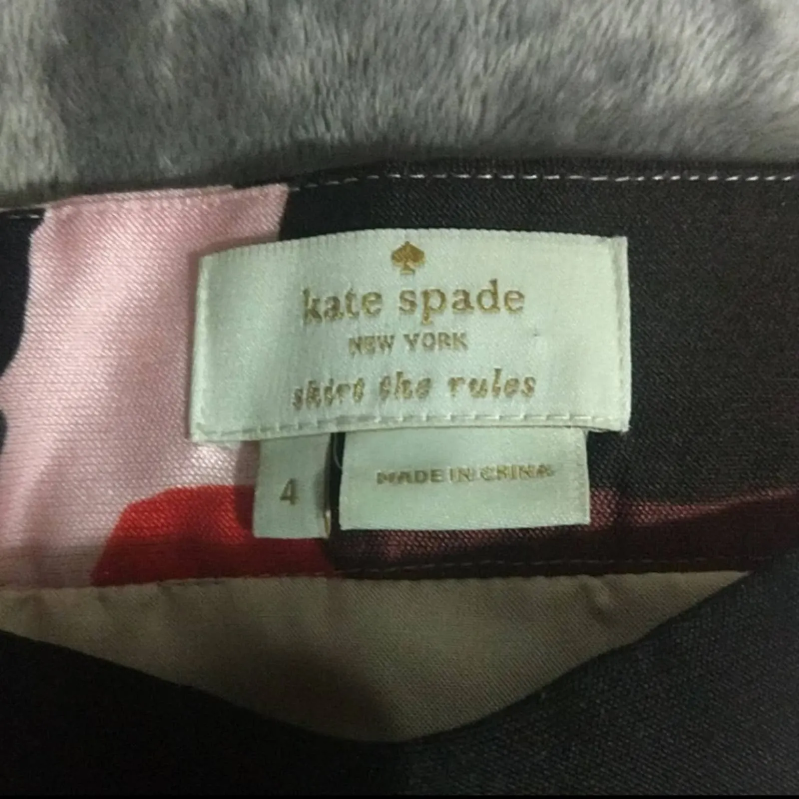 Kate Spade Silk and Cotton Jordan Pencil Skirt