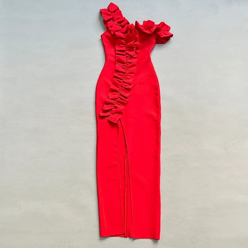 MISTY Decorative Maxi Bandage Dress