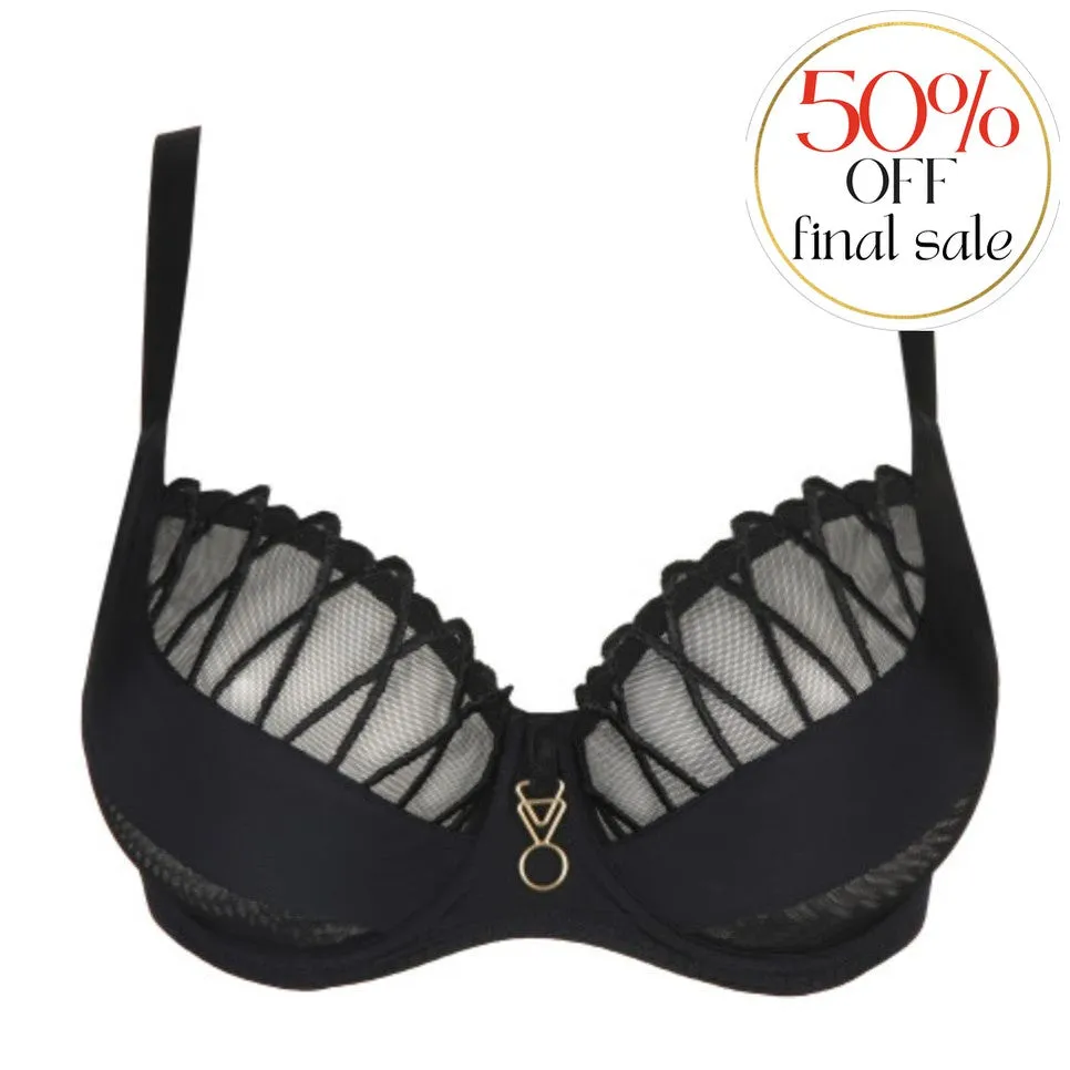 Prima Donna Arthill Balcony Bra in Black 0163364